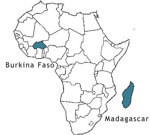 carte afrique